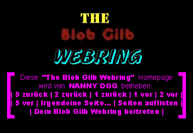 THE BLOB GILB WEBRING